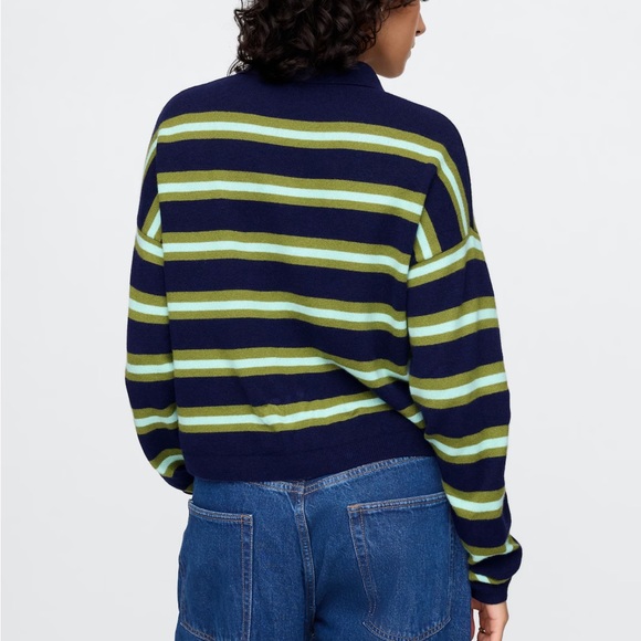 Gap Cash Soft relaxed polo sweater - Picture 2 of 4